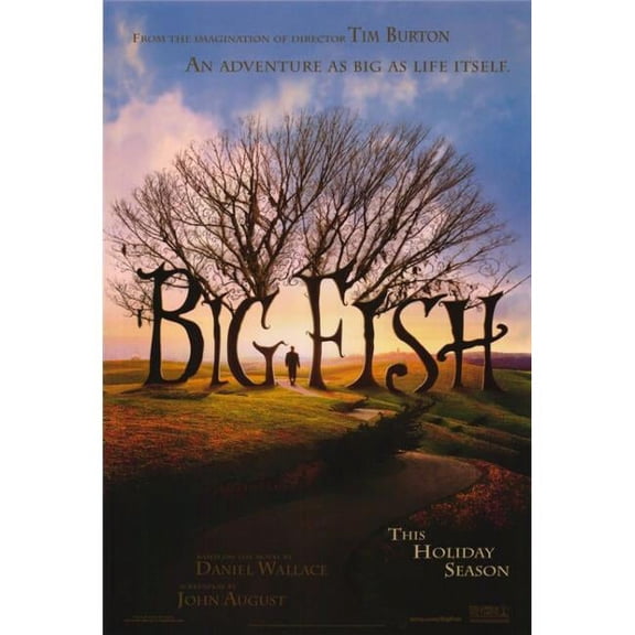 Pop Culture Graphics  Big Fish Movie Poster Print - 27 x 40