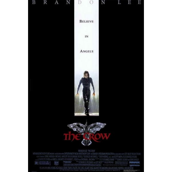 Pop Culture Graphics Brandon Lee The Crow 27 x 40 Poster
