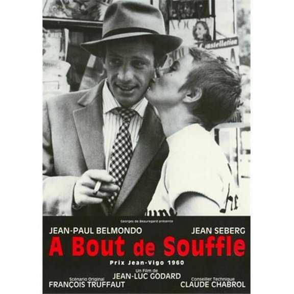 Pop Culture Graphics  Breathless Movie Poster, 11 x 17