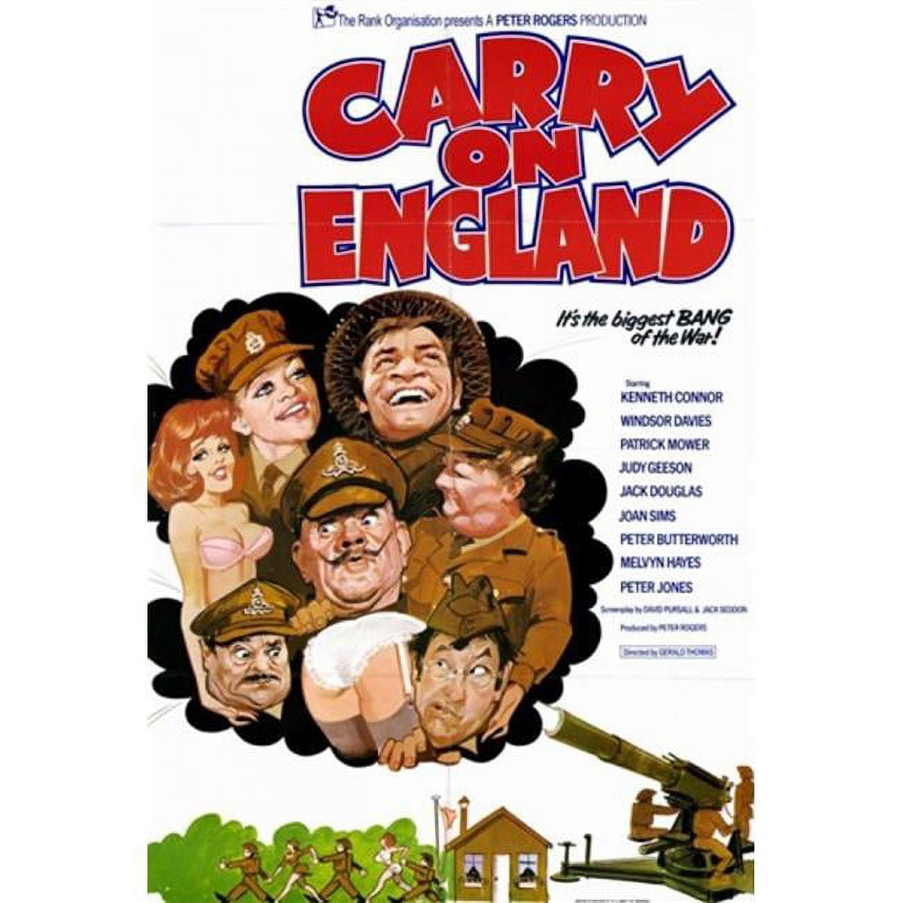 Pop Culture Graphics Carry on England Movie Poster, 11 x 17