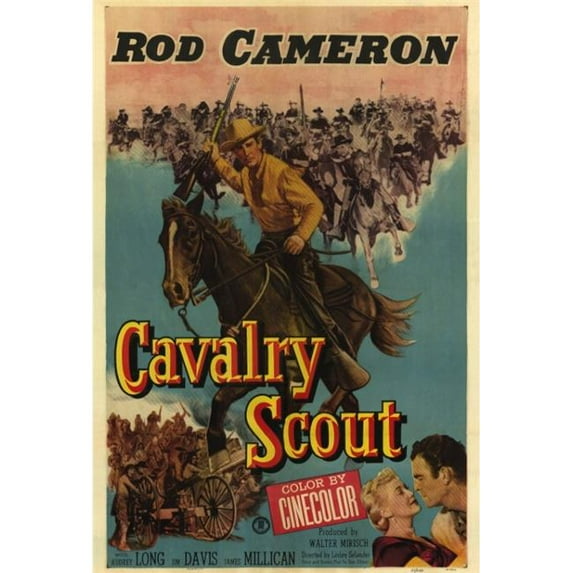 Pop Culture Graphics Cavalry Scout Movie Poster Print - 27 x 40