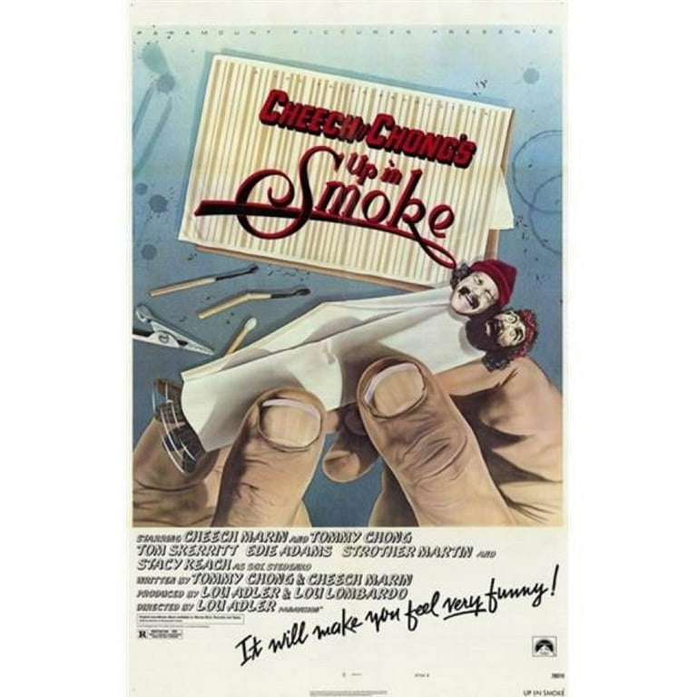 Cheech & Chong - Up In Smoke - 40th Anniversary - Metal Sign