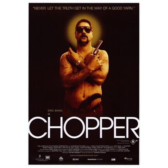 Pop Culture Graphics Chopper Movie Poster Print, 27 x 40