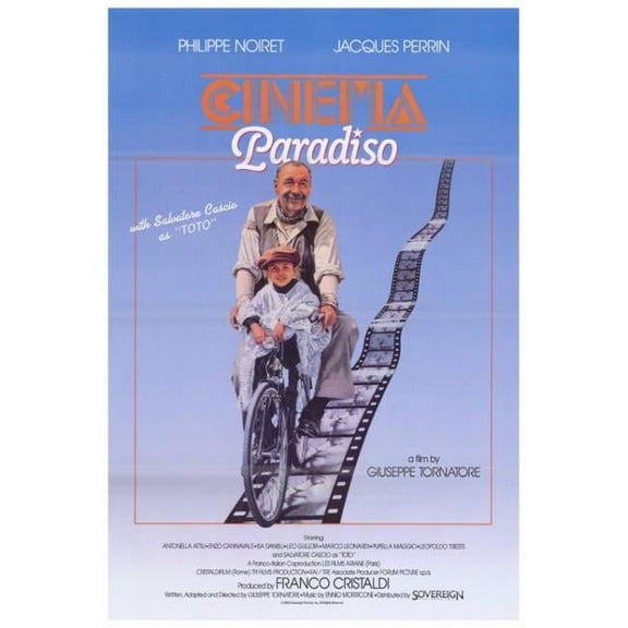 Pop Culture Graphics  Cinema Paradiso Movie Poster Print - 27 x 40