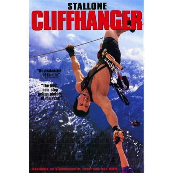 Pop Culture Graphics Cliffhanger Movie Poster, 11 x 17