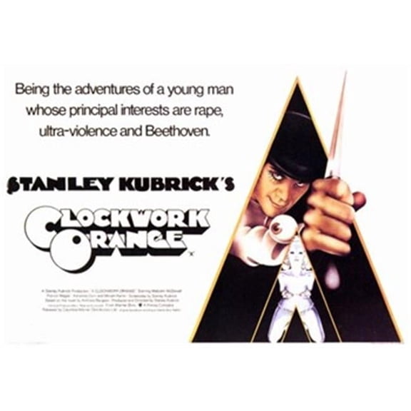 Pop Culture Graphics Clockwork Orange Movie Poster - 17 x 11