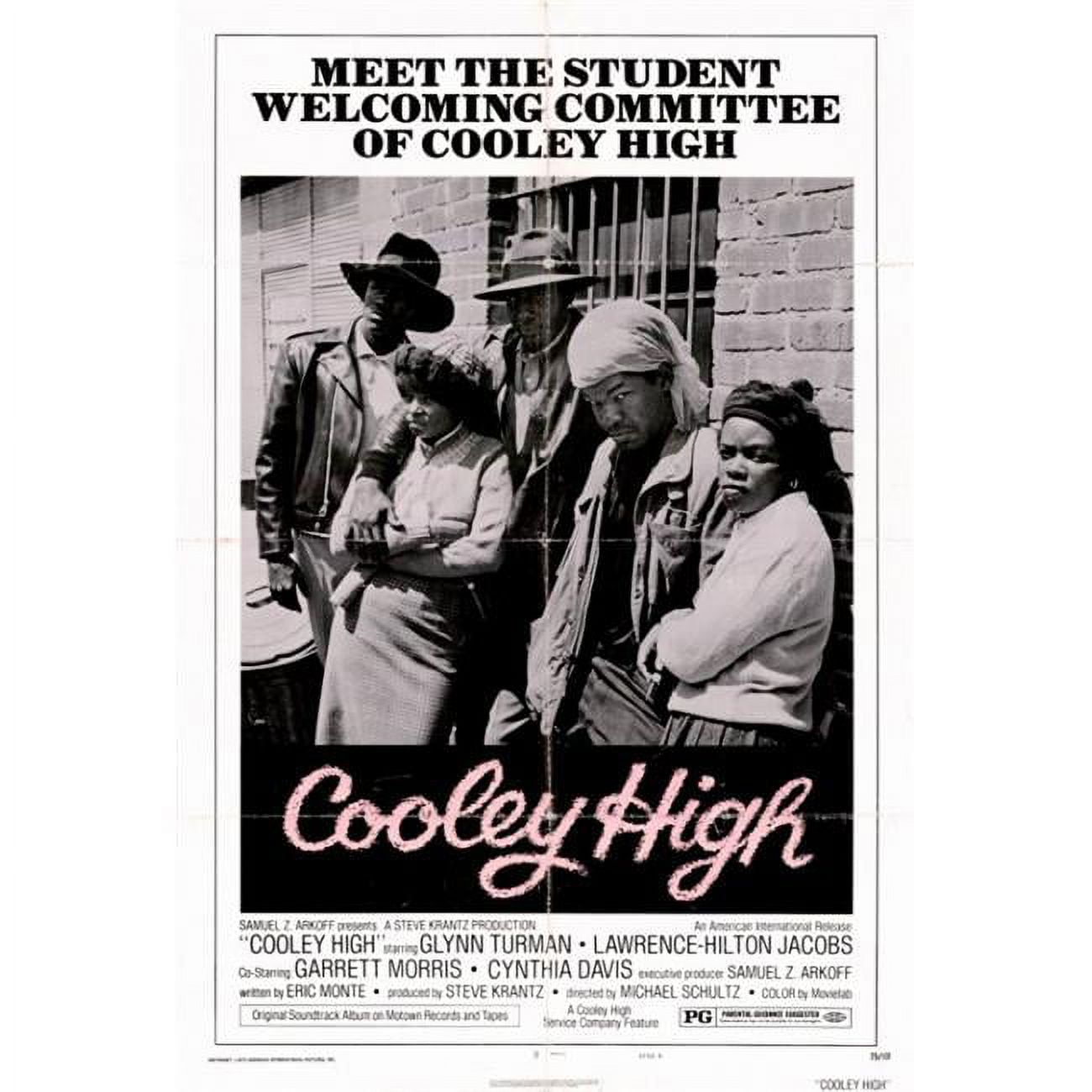 Pop Culture Graphics Cooley High Movie Poster Print, 27 x 40 - Walmart.com