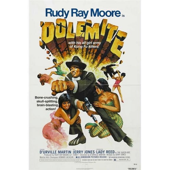 Pop Culture Graphics Dolemite Movie Poster - 11 x 17