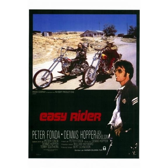 Pop Culture Graphics Easy Rider Movie Poster Print - 27 x 40