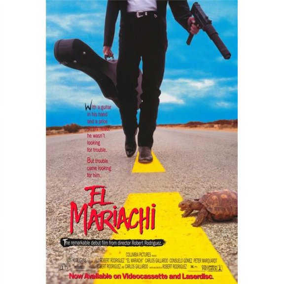 Pop Culture Graphics  El Mariachi Movie Poster Print - 27 x 40