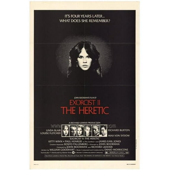 Pop Culture Graphics Exorcist 2 - The Heretic Movie Poster Print