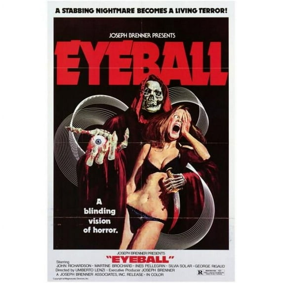 Pop Culture Graphics Eyeball Movie Poster Print - 27 x 40