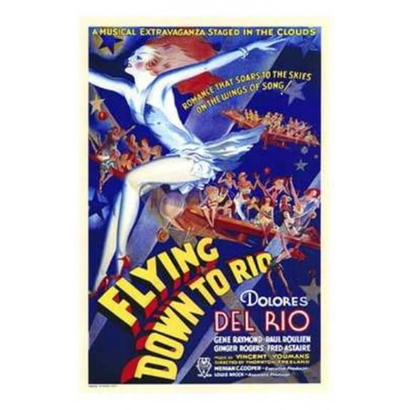 Pop Culture Graphics Flying Down to Rio Movie Poster - 11 x 17