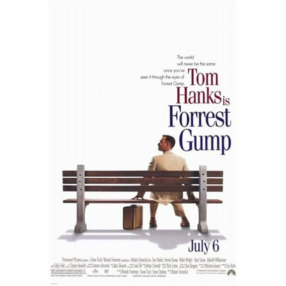 Pop Culture Graphics  Forrest Gump Movie Poster