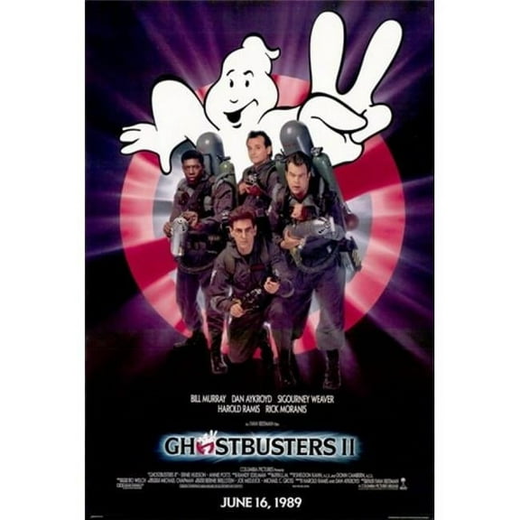 Pop Culture Graphics  Ghostbusters 2 Movie Poster, 11 x 17