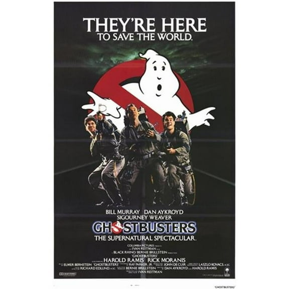 Pop Culture Graphics  Ghostbusters Movie Poster, 11 x 17