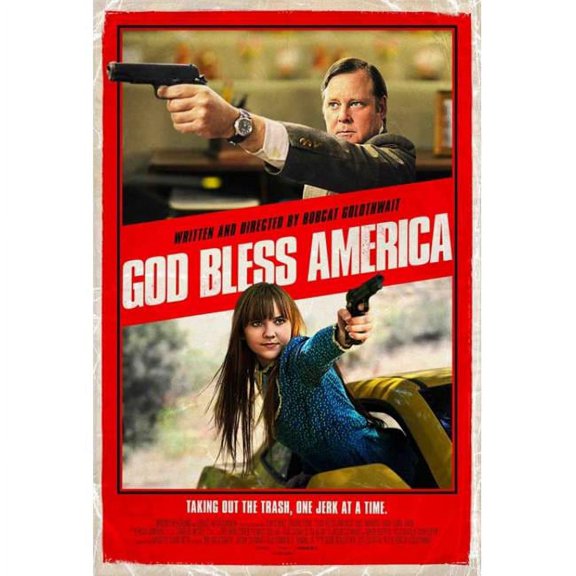 Pop Culture Graphics God Bless America Movie Poster