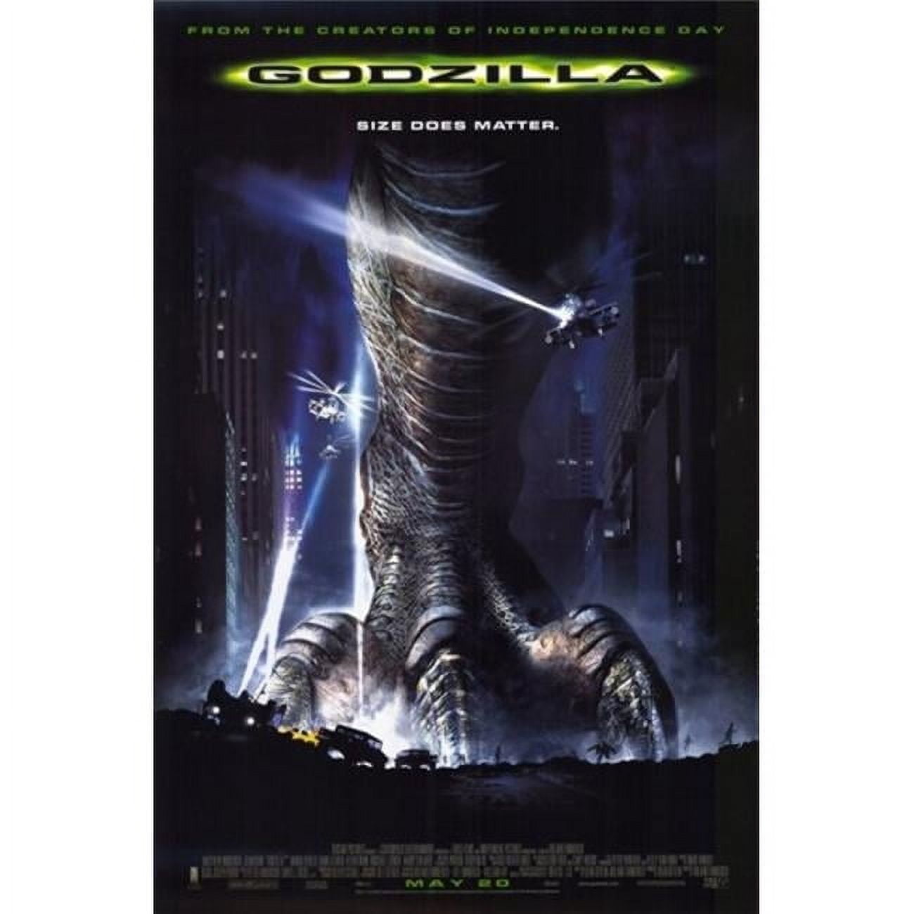 Pop Culture Graphics Godzilla Movie Poster - 11 x 17 - Walmart.com