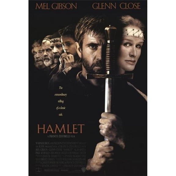 Pop Culture Graphics  Hamlet Movie Poster - 11 x 17