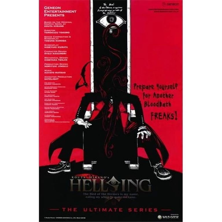 Hellsing Ultimate Movie Poster (11 x 17) - Walmart.com