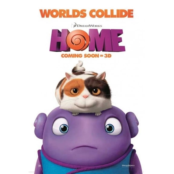 Pop Culture Graphics  Home Movie Poster Print - 27 x 40