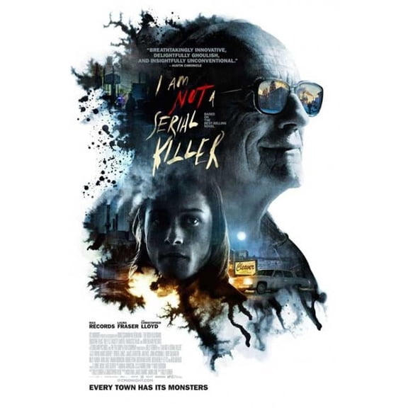Pop Culture Graphics MOVCB08255 I Am Not a Serial Killer Movie Poster, 11 x 17