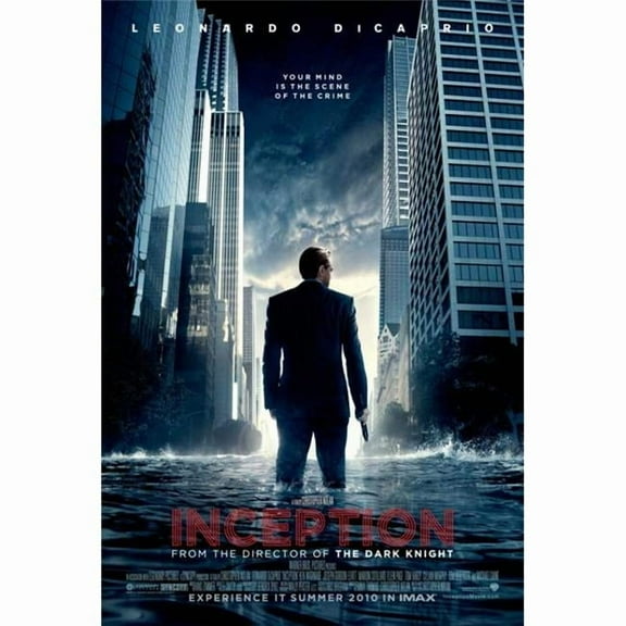 Pop Culture Graphics  Inception Movie Poster Print - 27 x 40
