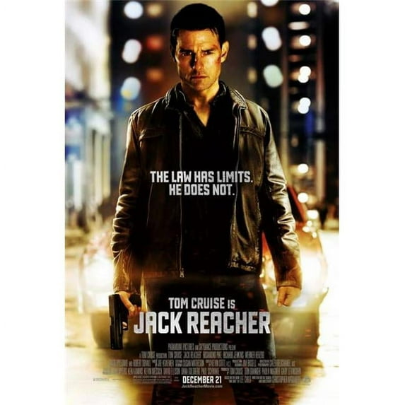Pop Culture Graphics MOVAB03705 Jack Reacher Movie Poster, 11 x 17