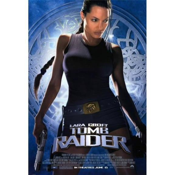 Pop Culture Graphics Lara Croft - Tomb Raider Movie Poster Print