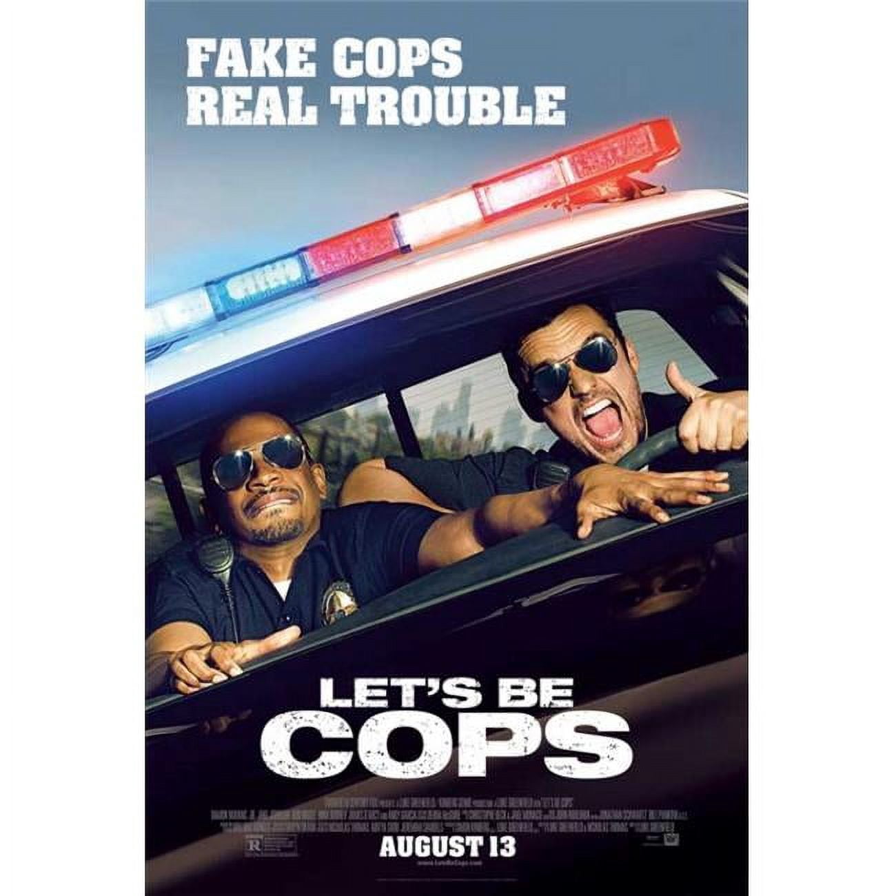Pop Cops Pop Culture Graphics Lets Be Cops Movie Poster Print - 27 x 40 ...