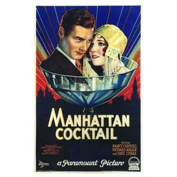 Manhattan Cocktail Movie Poster (11 x 17)
