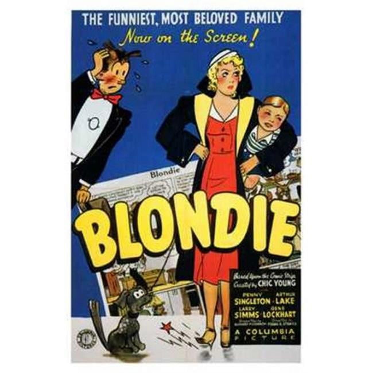 Pop Culture Graphics MOV143522 Blondie Movie Poster, 11 x 17