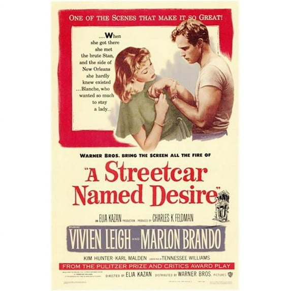 Pop Culture Graphics MOV143820 Streetcar Named Desire a Movie Poster, 11 x 17
