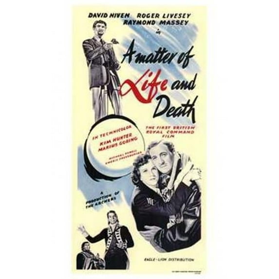 Pop Culture Graphics MOV170595 Matter of Life & Death a Movie Poster, 11 x 17
