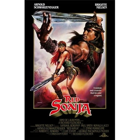 Pop Culture Graphics MOV184682 Red Sonja 1985 - Style A Movie Poster, 11 x 17