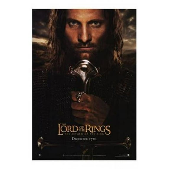 Pop Culture Graphics MOV189040 Lord of the Rings Return of the King Movie Poster, 11 x 17
