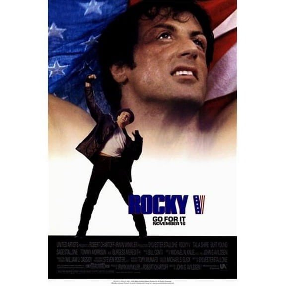 Pop Culture Graphics MOV189699 Rocky 5 Movie Poster, 11 x 17