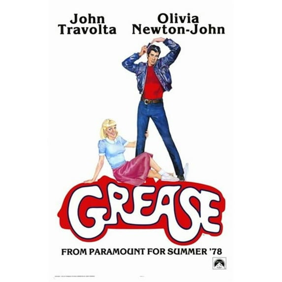 Pop Culture Graphics MOV189768 Grease Movie Poster, 11 x 17