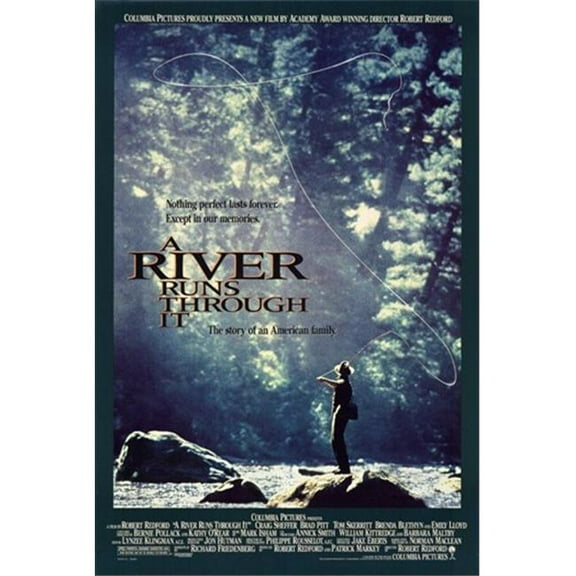 Pop Culture Graphics MOV190521 River Runs Through It a Movie Poster, 11 x 17