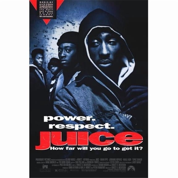 Pop Culture Graphics Juice Movie Poster, 11 x 17