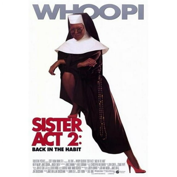 Pop Culture Graphics MOV195489 Sister Act 2 Back in the Habit Movie Poster, 11 x 17
