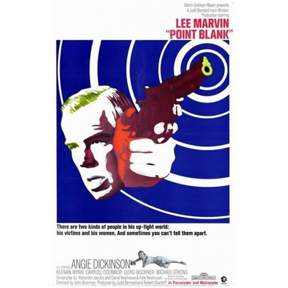 Pop Culture Graphics MOV195651 Point Blank Movie Poster, 11 x 17