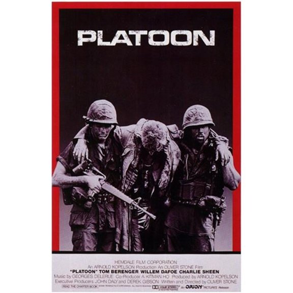 Pop Culture Graphics MOV198788 Platoon Movie Poster, 11 x 17