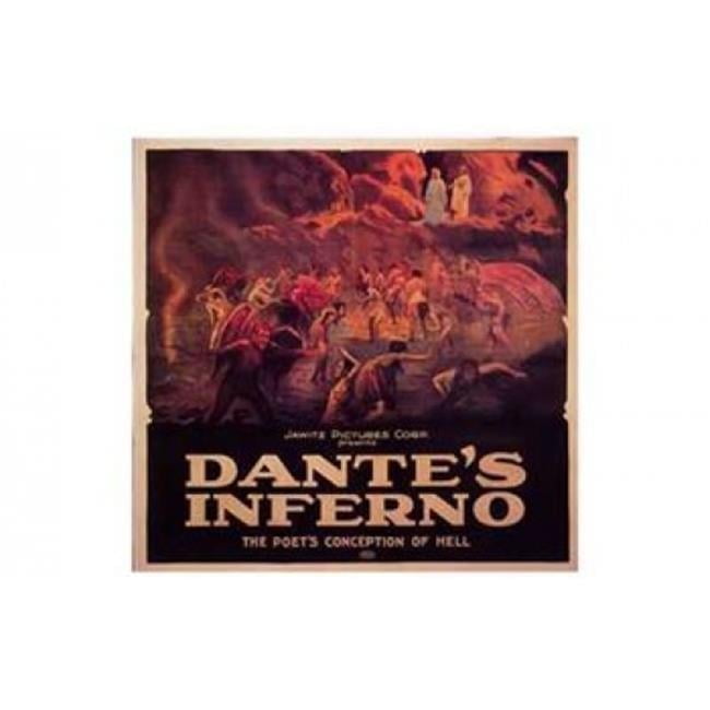 Pop Culture Graphics MOV199357 Dantes Inferno Movie Poster, 17 x 11 ...