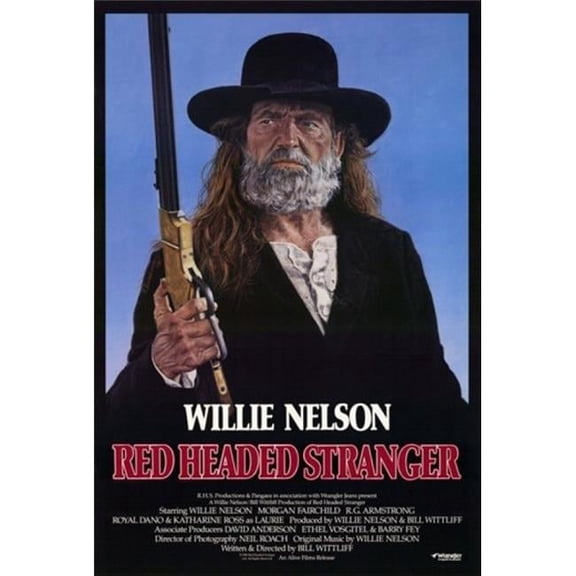 Pop Culture Graphics MOV200027 Red Headed Stranger Movie Poster, 11 x 17