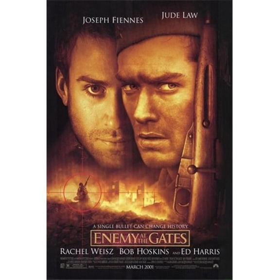 Pop Culture Graphics MOV203742 Enemy At the Gates Movie Poster, 11 x 17