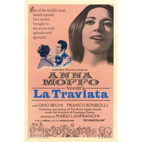 Pop Culture Graphics MOV204127 La Traviata Movie Poster, 11 x 17