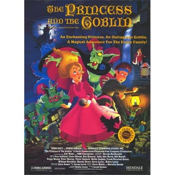 Pop Culture Graphics MOV204644 The Princess & The Goblin Movie Poster, 11 x 17