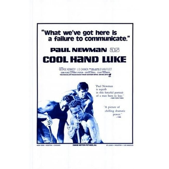 Pop Culture Graphics MOV206209 Cool Hand Luke Movie Poster, 11 x 17