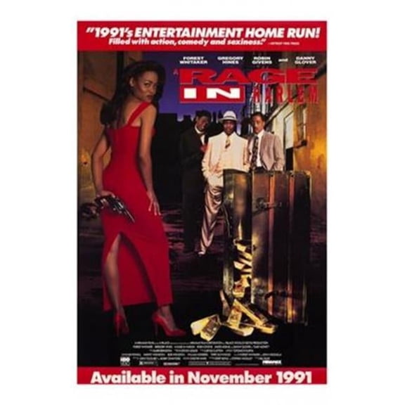 Pop Culture Graphics MOV206613 Rage in Harlem Movie Poster, 11 x 17